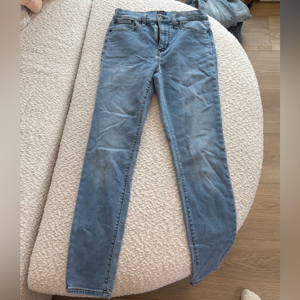 J. Crew Blue Skinny Jeans